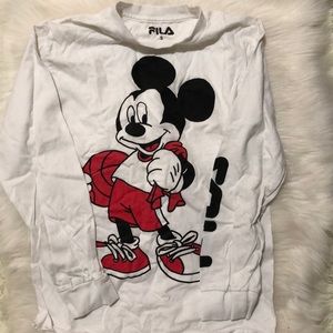 FILA vintage long sleeve tee